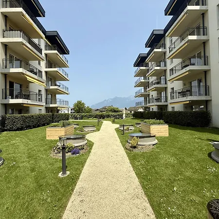 Alp Art Monthey Apartmanhotel Collombey-Muraz